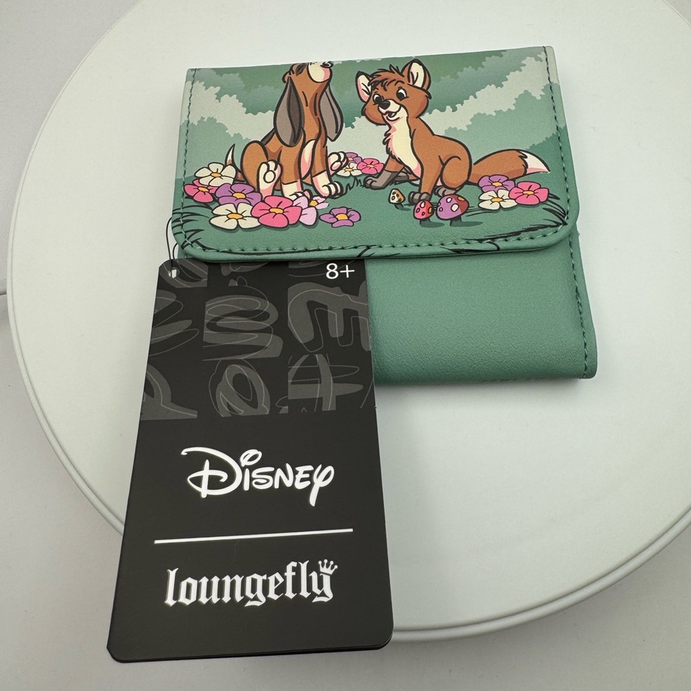 Authentic NWT Disney Loungefly Wallet “The Fox And The Hound” - Picture 10 of 15